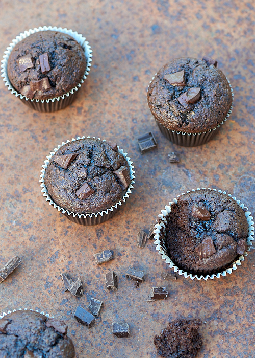 Carte Recette Muffins au chocolat sans gluten